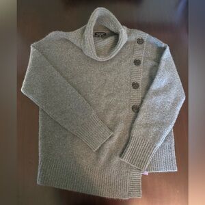 Saks Fifth Ave Cashmere Button Sweater